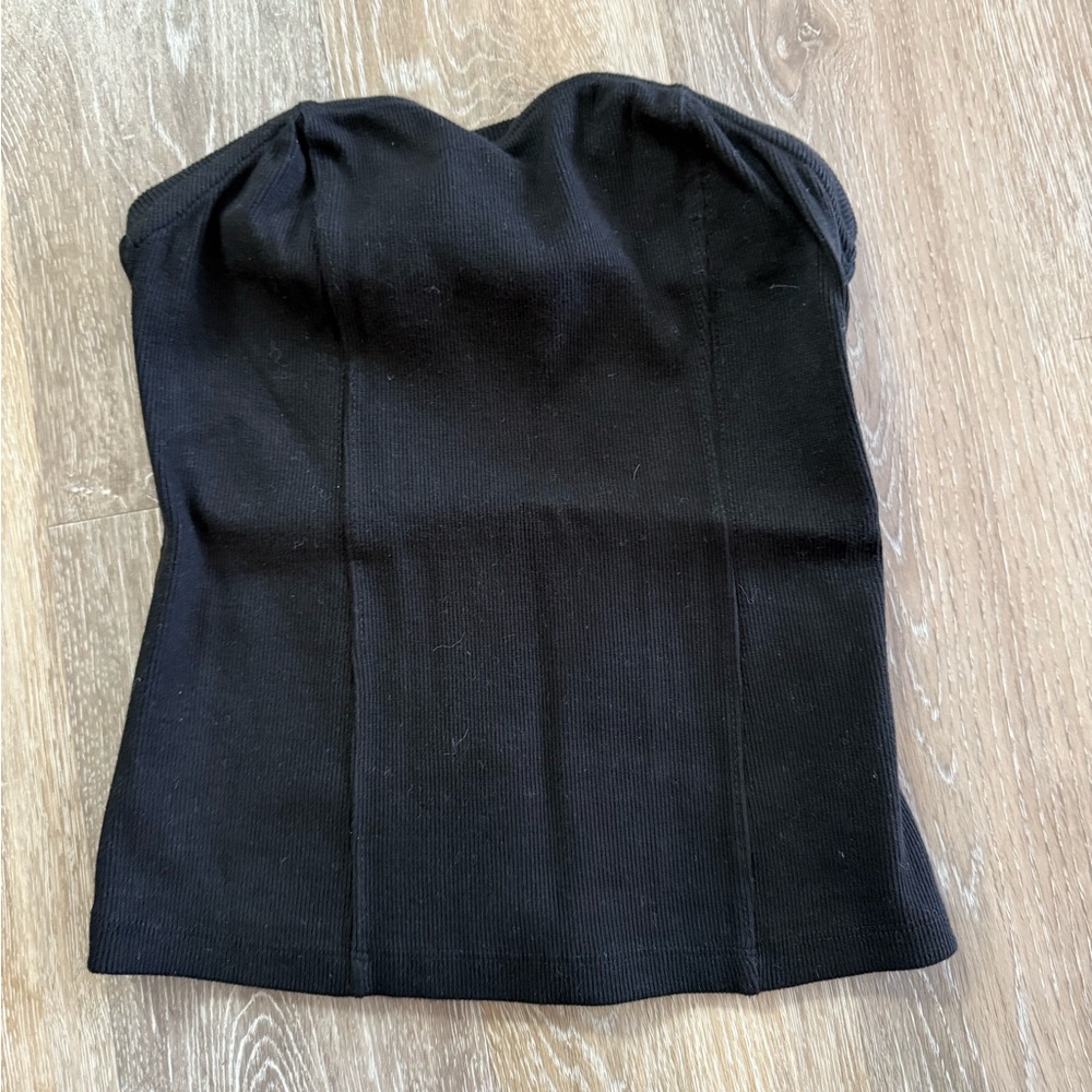 Anthropology Maeve Tube Top — XS — Black